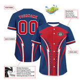 Custom Personalized Authentic Baseball Jersey BSBJ01-E023019-14